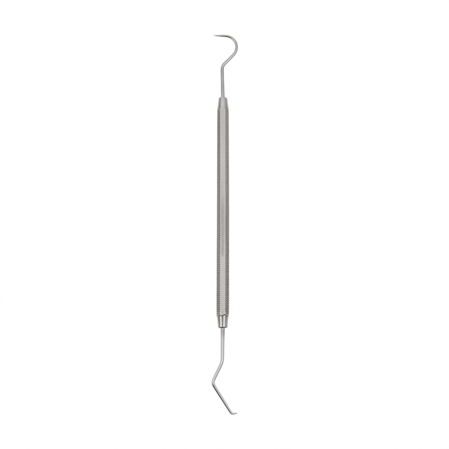 False probe with claw, soft, double-sided