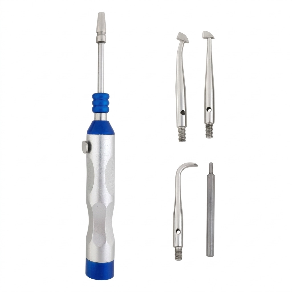 Crown and bridge remover, 5-step automatic, prosthetic