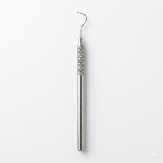 Super light ergonomic dental probe