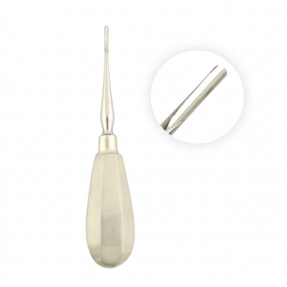 Modified serrated root lever 2 mm